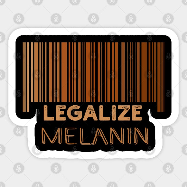 Legalize Melanin Sticker by Success shopping